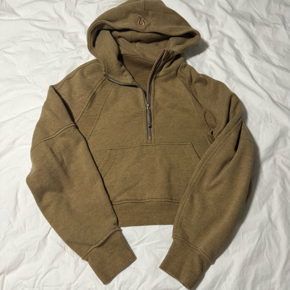 Brown Crop Scuba Lululemon